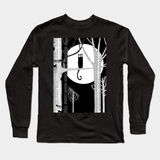 Owl Impression Long Sleeve T-Shirt